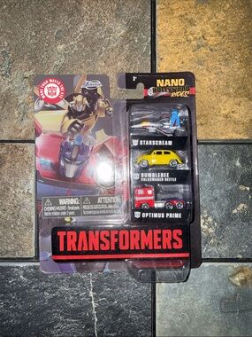 Transformers Nano Hollywood Rides 3-Pack - Yellow Bumblebee Set